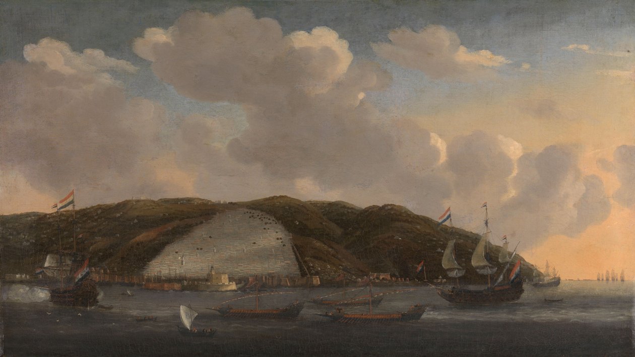 Vista de Argel de Reinier Nooms