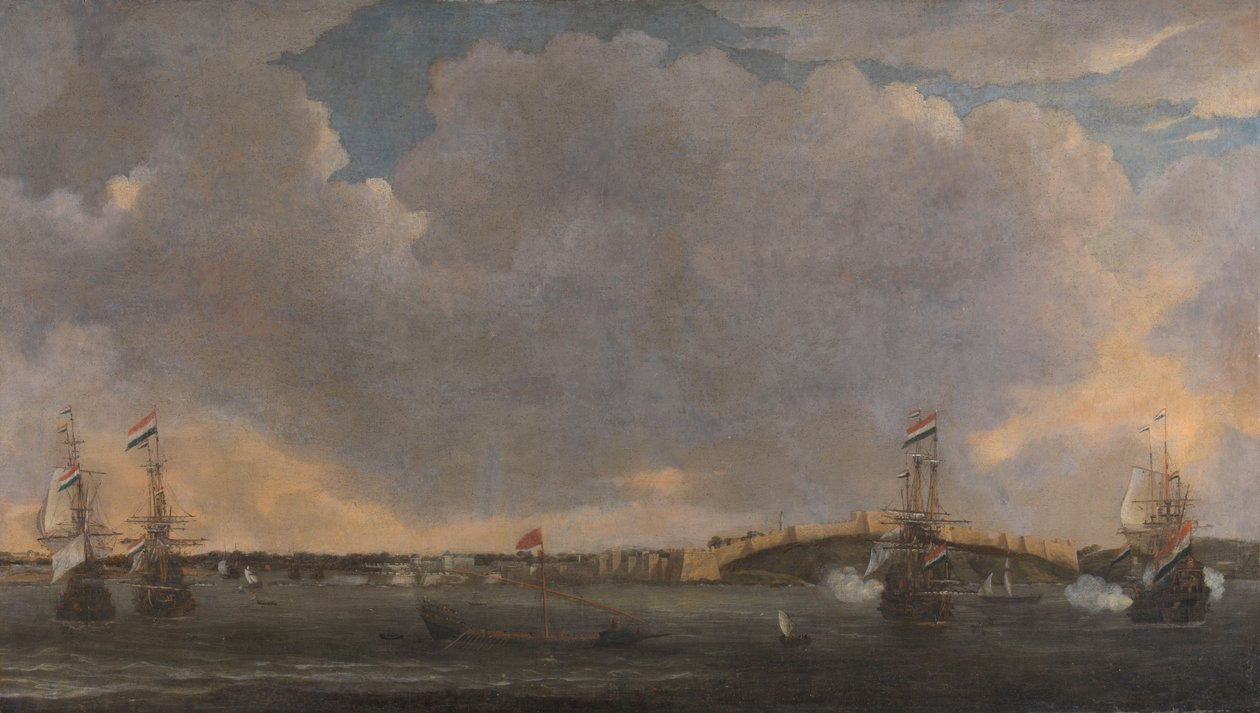 Vista de Trípoli de Reinier Nooms