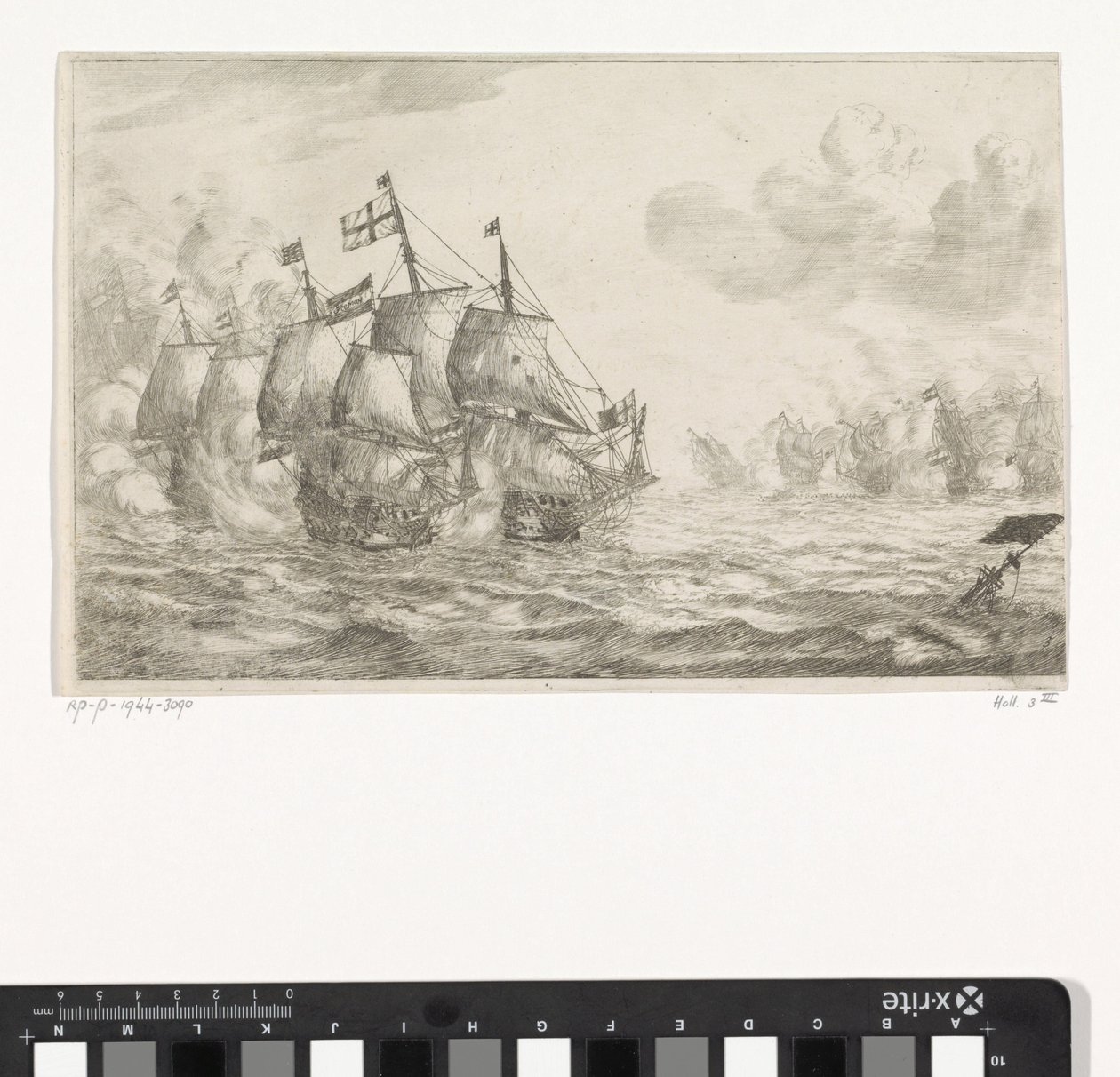 Batalla naval
Nuevo batallón de barcos (título de la serie) de Reinier Nooms