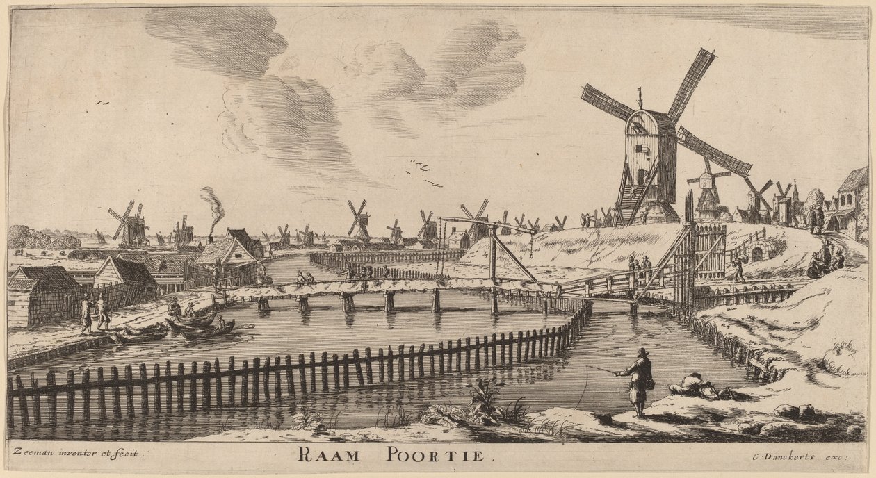 Puerta de Raam de Reinier Nooms, called Zeeman