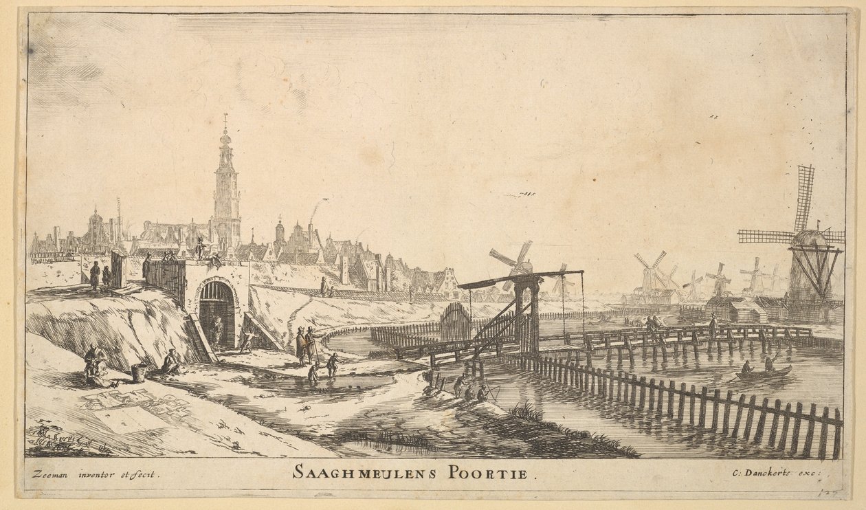 La puerta de Zaagmolen de Reinier Zeeman