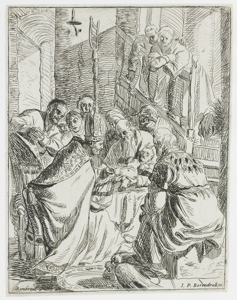 La circuncisión de Cristo de Rembrandt van Rijn