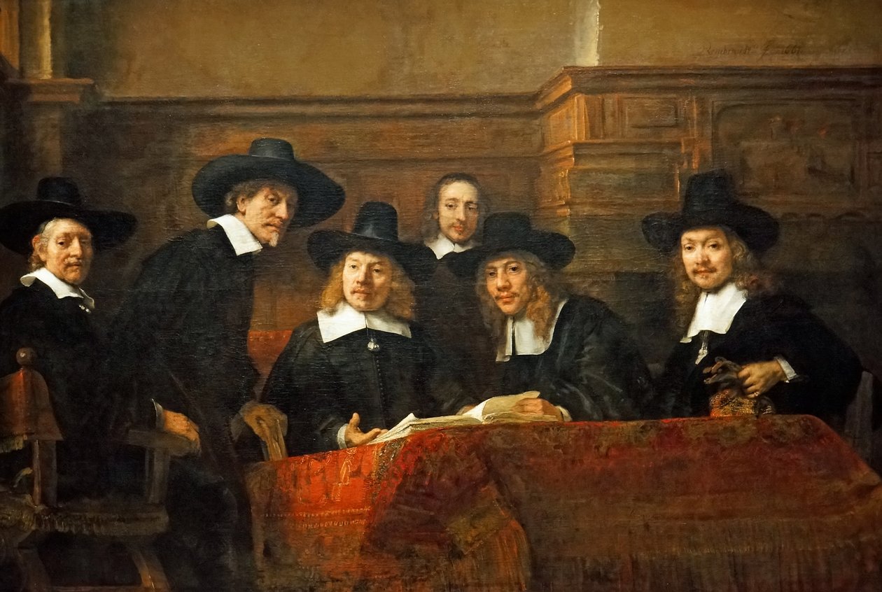 Los síndicos de Rembrandt van Rijn