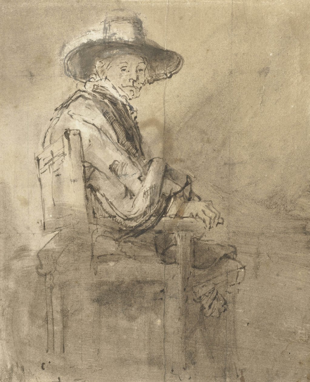 Síndico sentado: Jacob van Loon, c.1661-62 de Rembrandt van Rijn