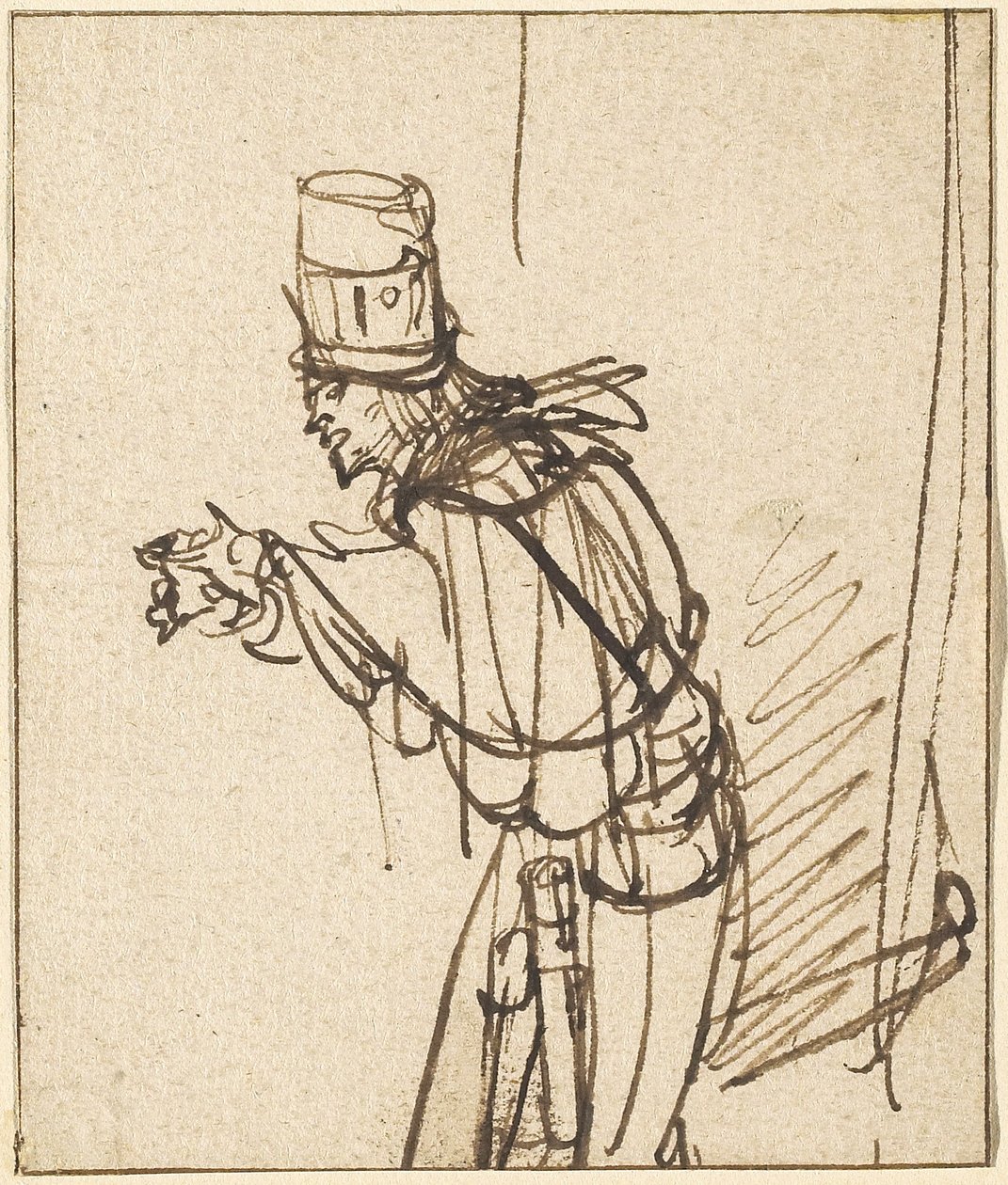 Un charlatán, c.1637 de Rembrandt van Rijn