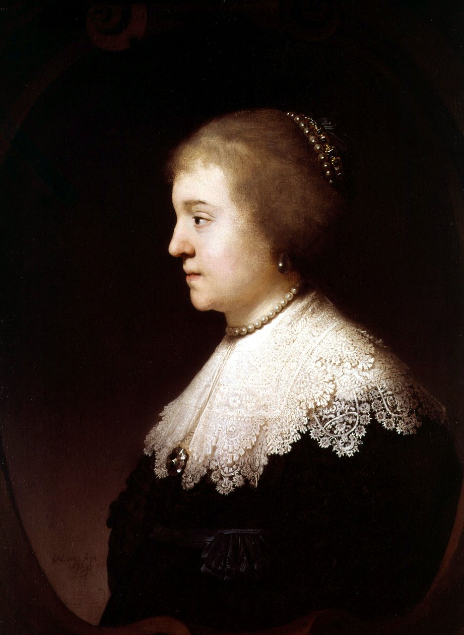 Amalia von Solms de Rembrandt van Rijn