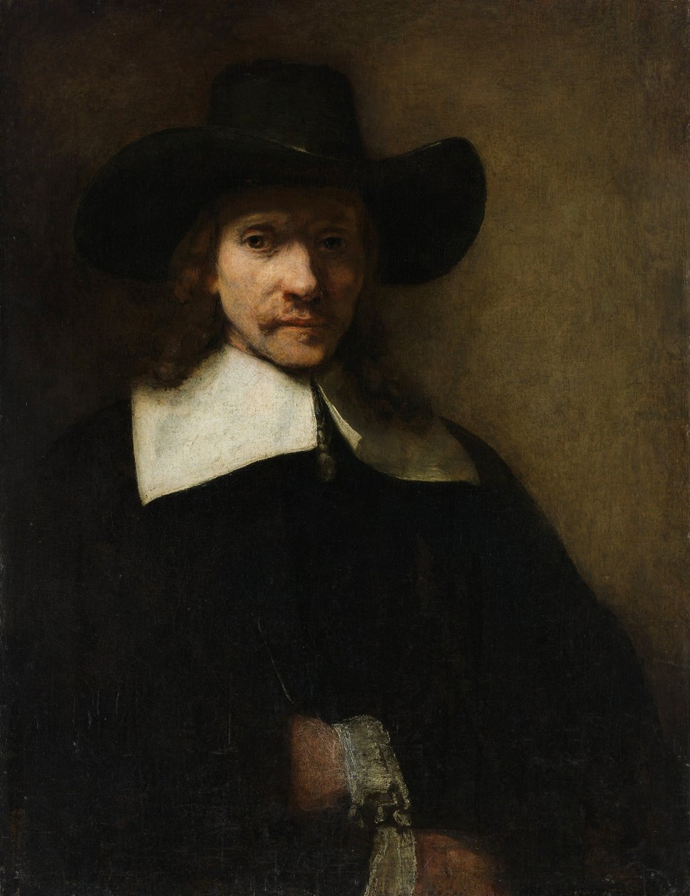 Retrato de un Hombre de Rembrandt van Rijn