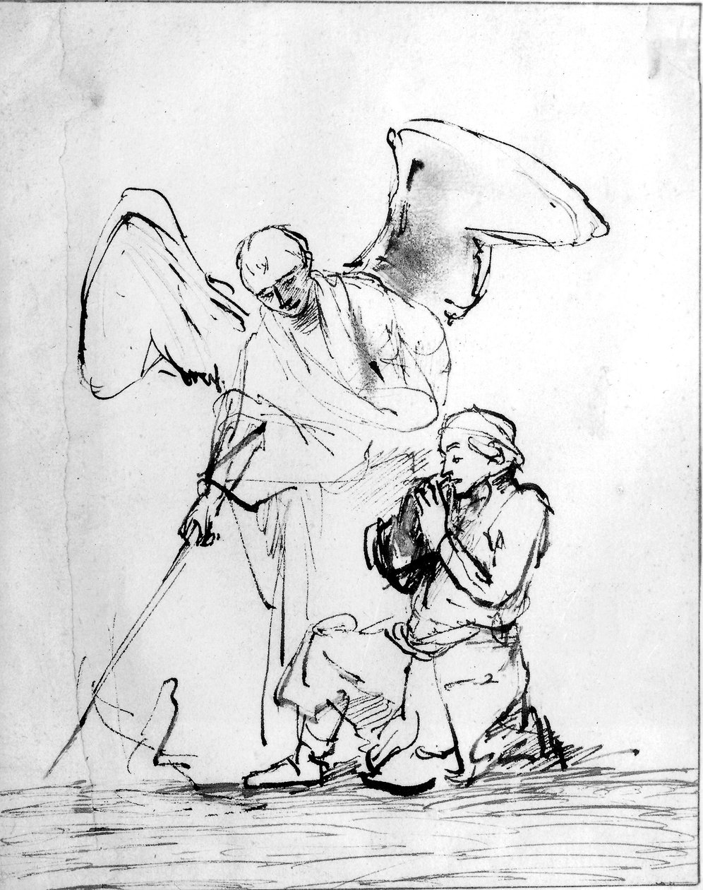 Tobías y el ángel de Rembrandt van Rijn