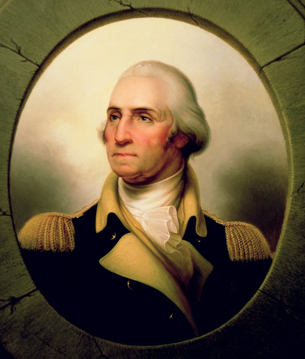 Retrato de George Washington, 1853 de Rembrandt Peale