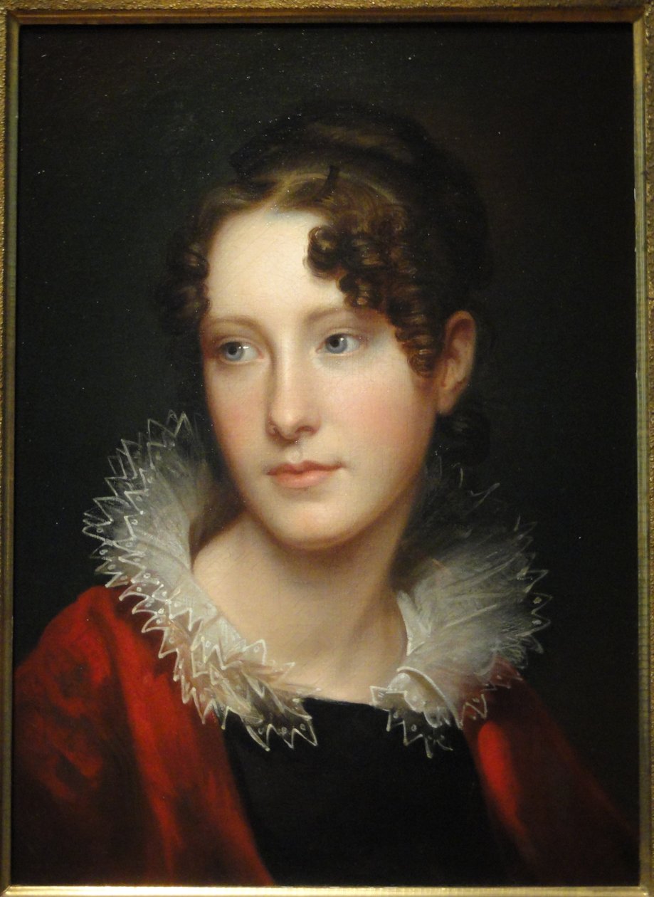 Retrato de Rosalba Peale de Rembrandt Peale