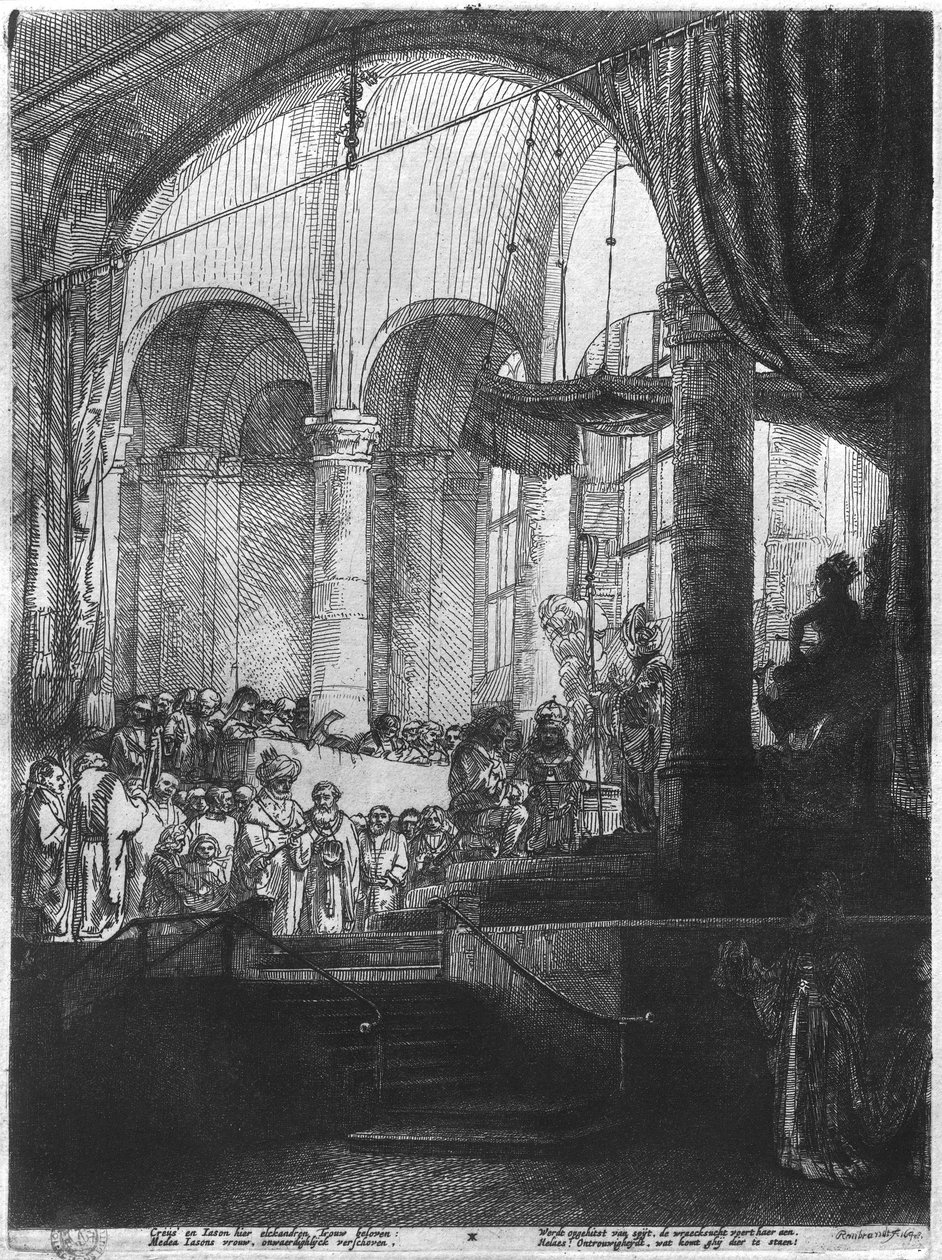 Medea, o el matrimonio de Jasón y Creusa, 1648 de Rembrandt van Rijn