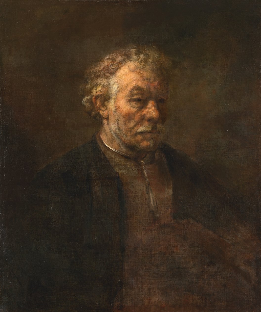 Retrato de un hombre mayor de Rembrandt van Rijn