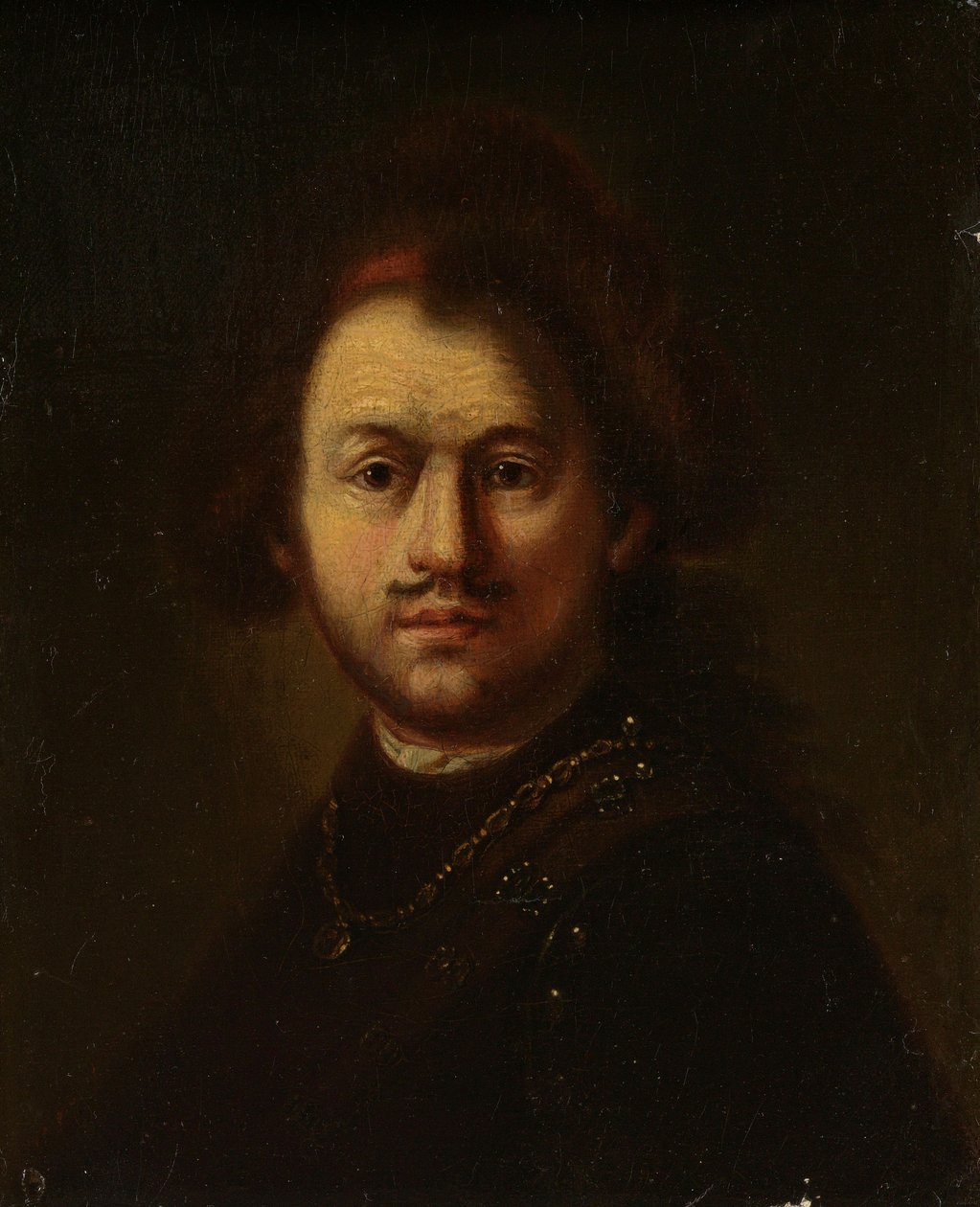 Retrato de Rembrandt Harmensz. van Rijn de Rembrandt van Rijn