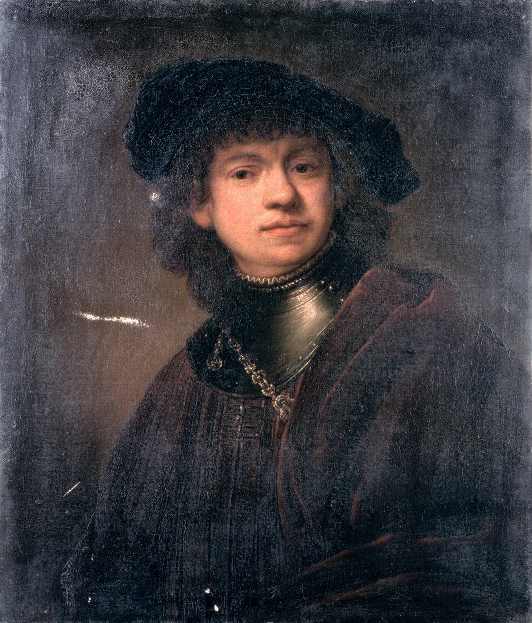 Autorretrato, siglo XVII de Rembrandt van Rijn