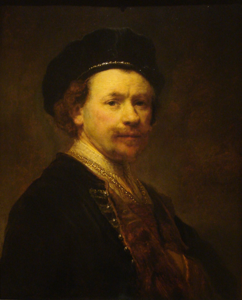 Autorretrato de Rembrandt van Rijn