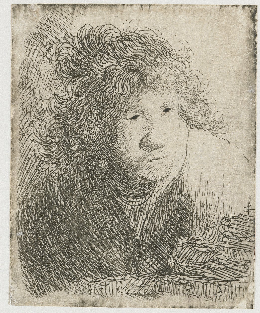 Autorretrato de Rembrandt van Rijn