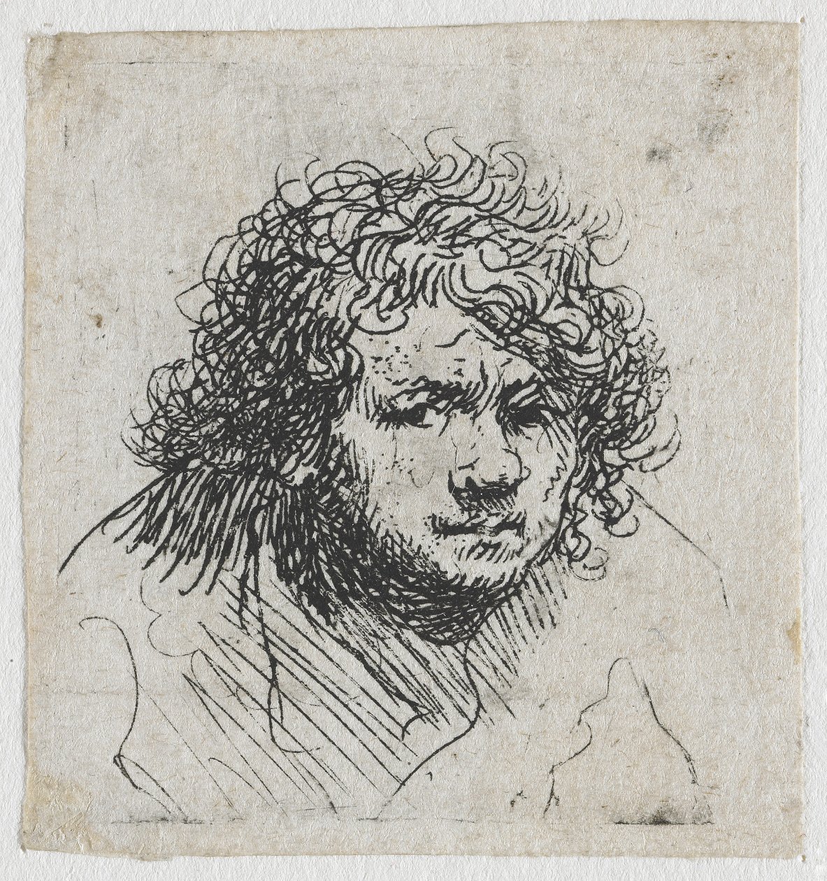 Autorretrato de Rembrandt van Rijn