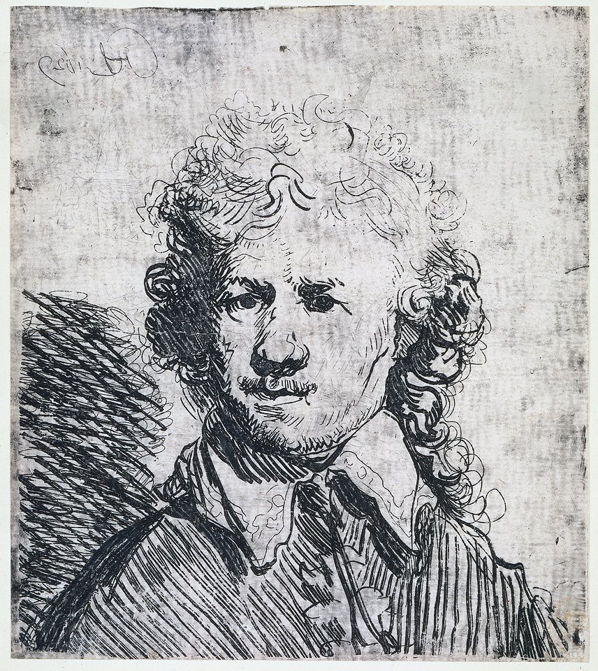 Autorretrato de Rembrandt van Rijn