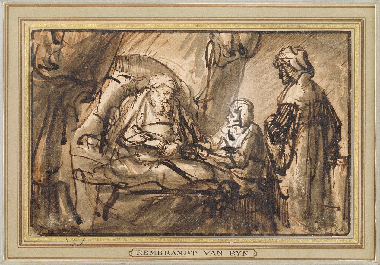 La bendición de Isaac de Rembrandt van Rijn