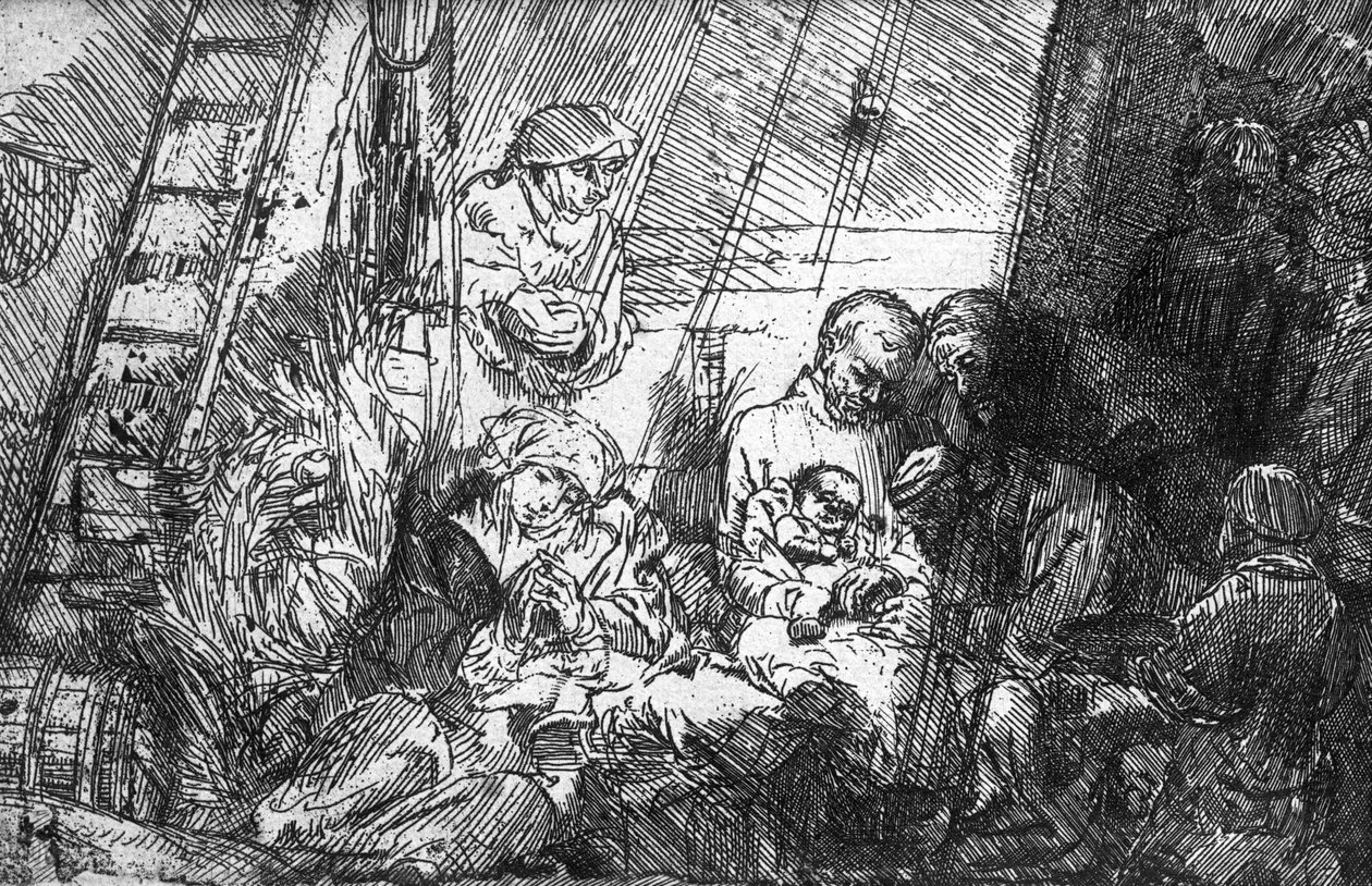 La circuncisión, 1654 de Rembrandt van Rijn