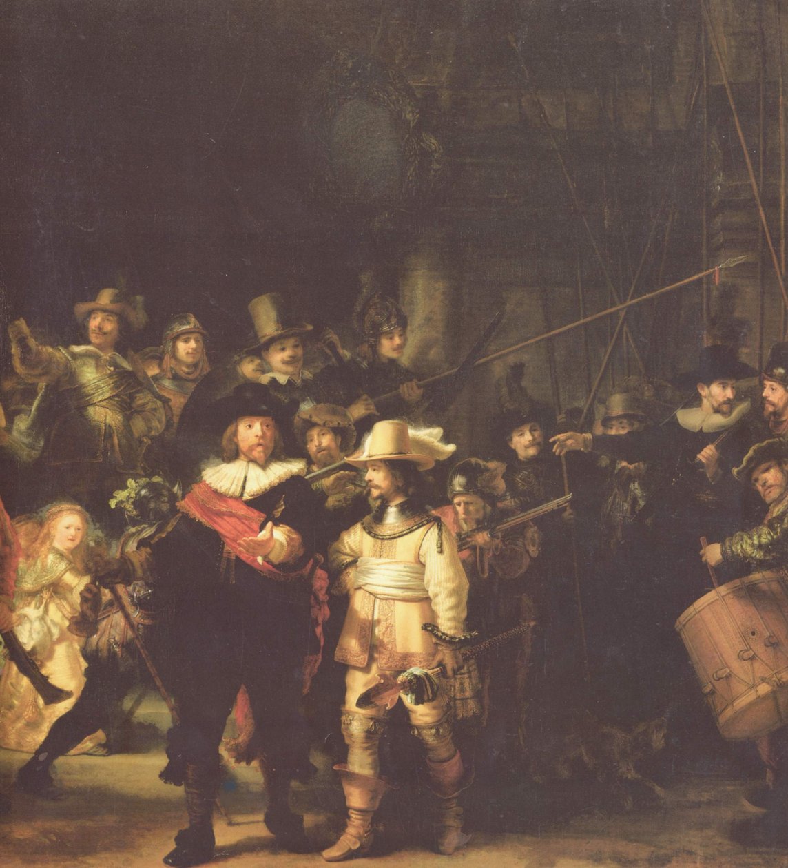 La compañía de Frans Banning Cocq y Willem van Ruytenburch de Rembrandt van Rijn
