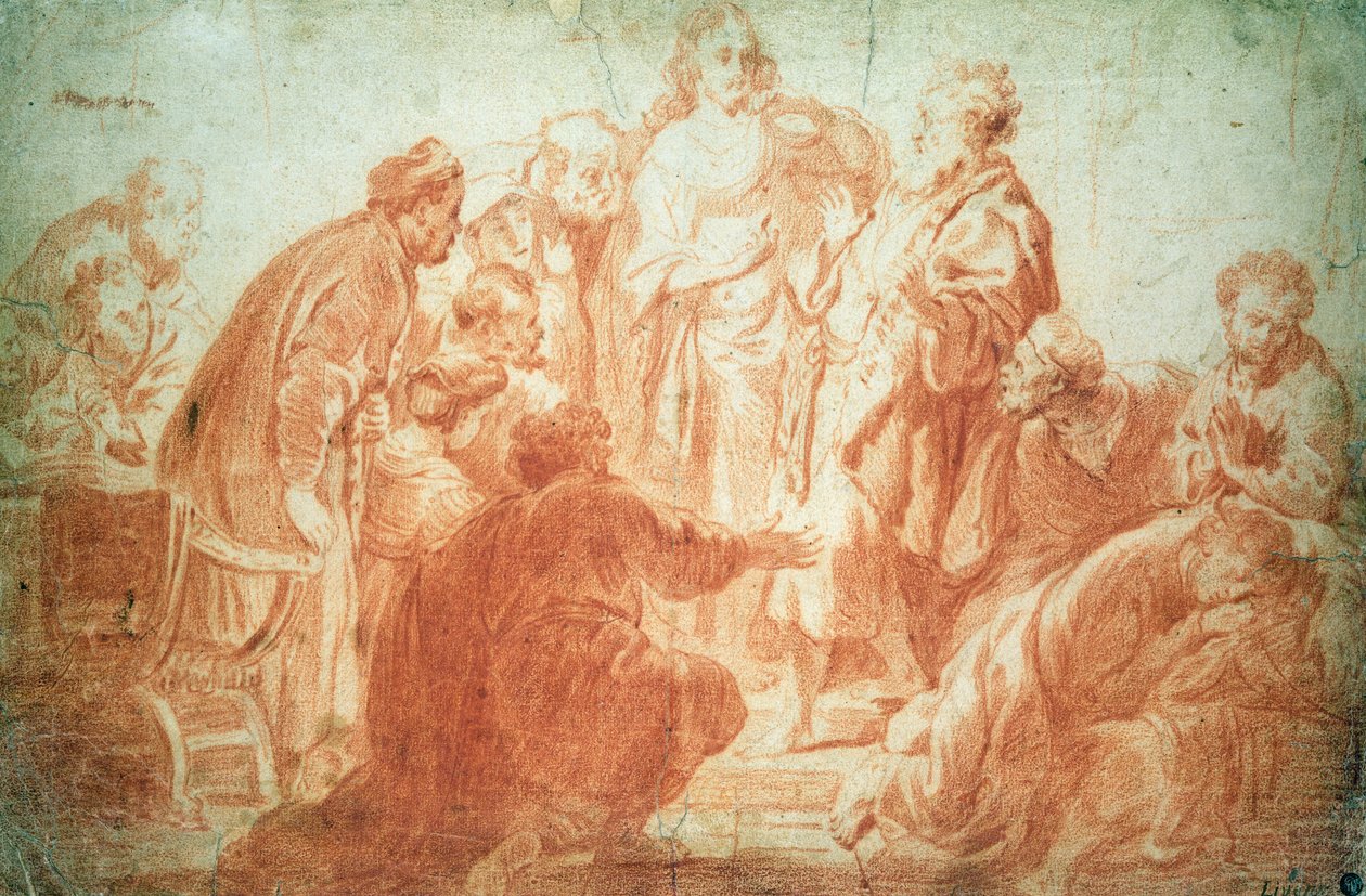 La incredulidad de Santo Tomás de Rembrandt van Rijn