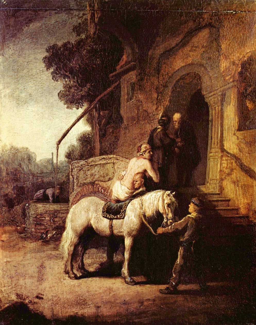 El buen samaritano de Rembrandt van Rijn
