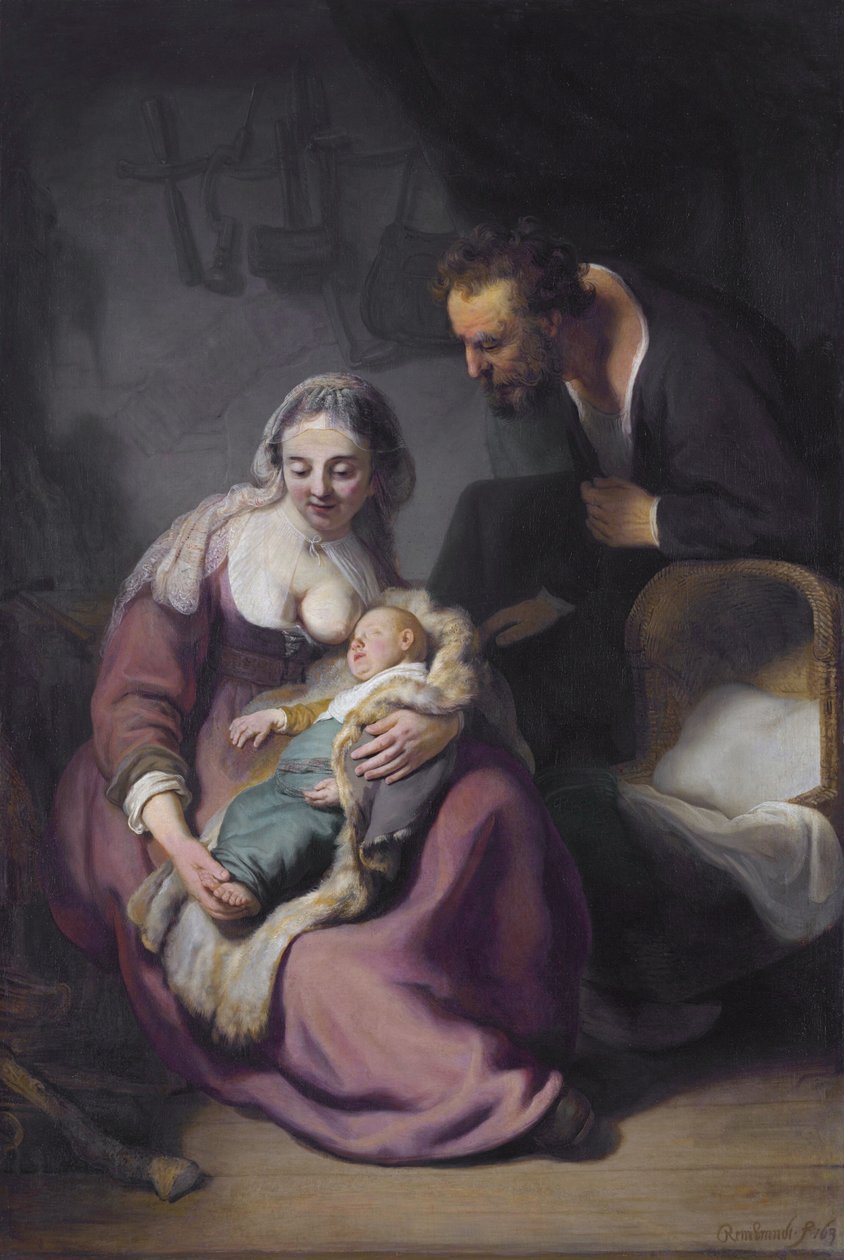 La Sagrada Familia de Rembrandt van Rijn