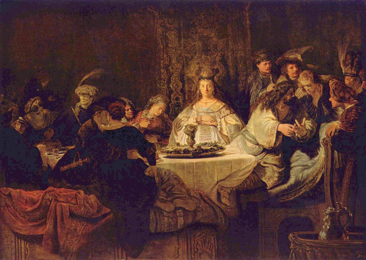 La boda de Sansón de Rembrandt van Rijn