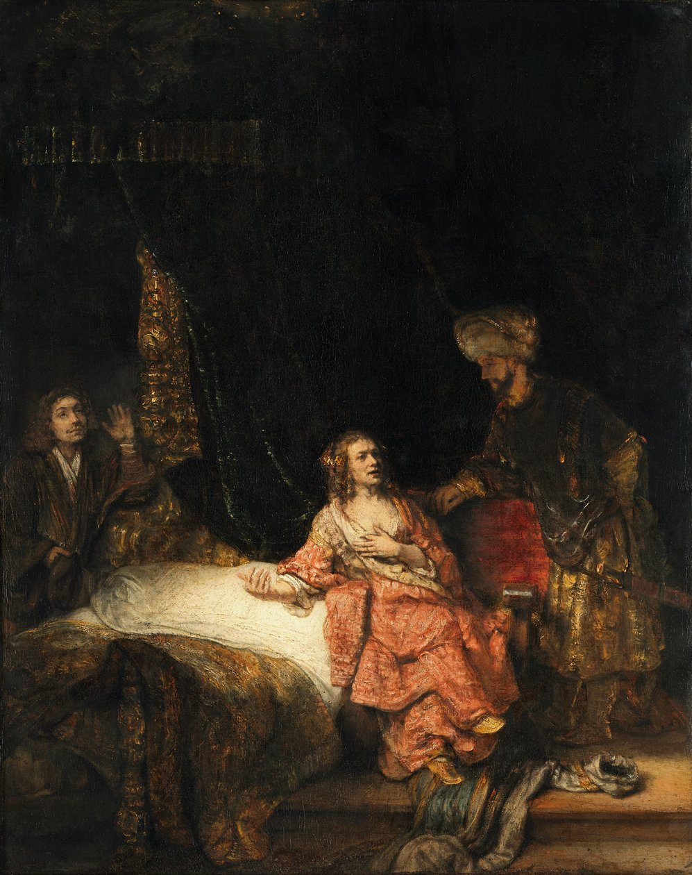 José y la mujer de Potifar de Rembrandt