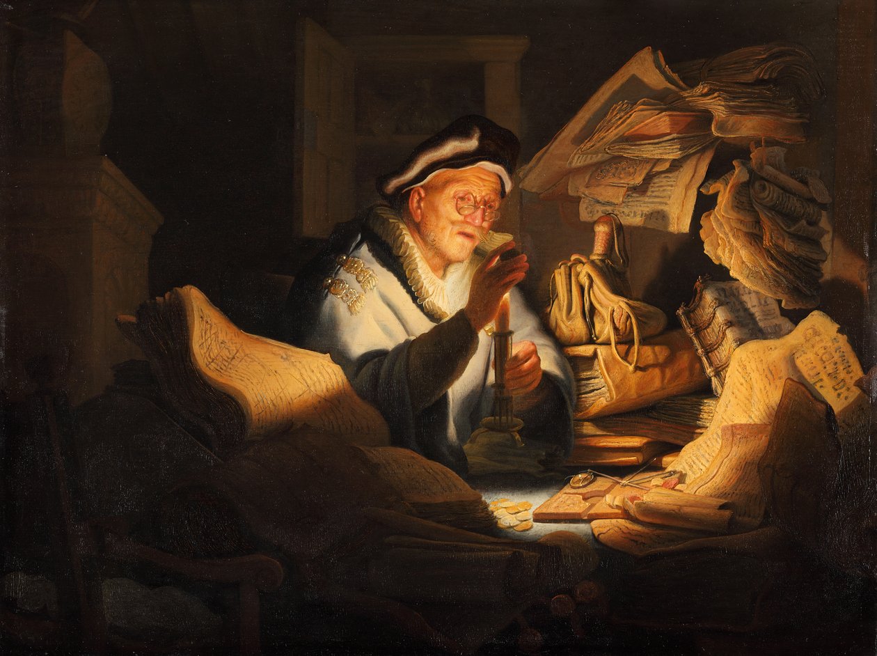 La máquina de cambiar dinero de Rembrandt