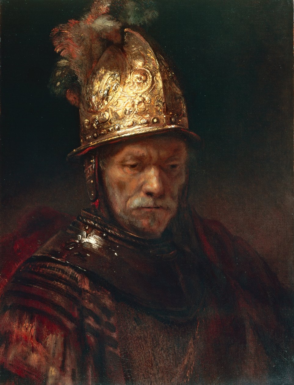 El Hombre del Casco de Oro de Rembrandt Harmensz. van Rijn (circle of)