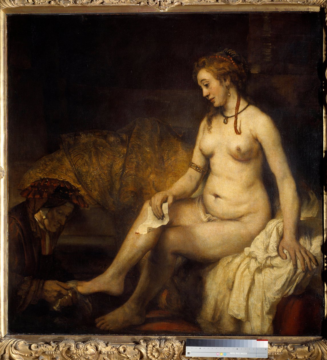 Betsabé en el baño de Rembrandt Harmensz. van Rijn