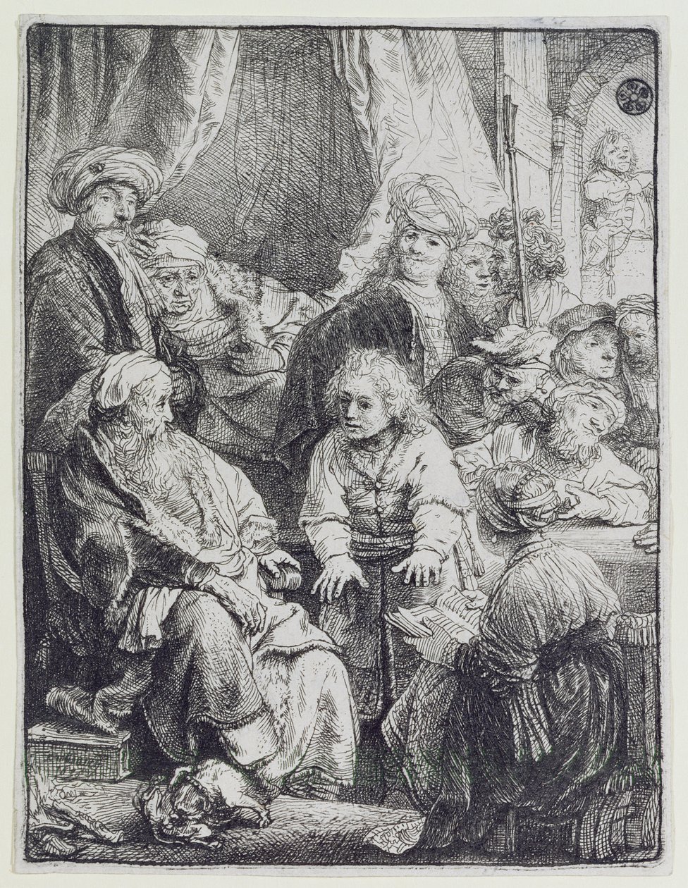 José contando sus sueños de Rembrandt van Rijn