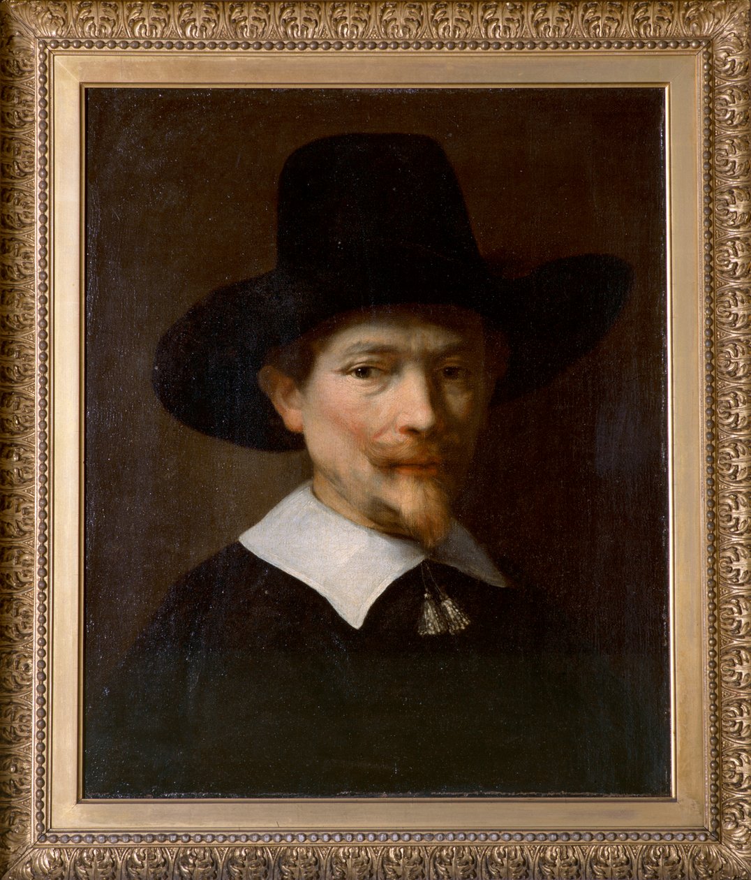 Retrato de hombre (óleo sobre lienzo) de Rembrandt Harmensz. van Rijn