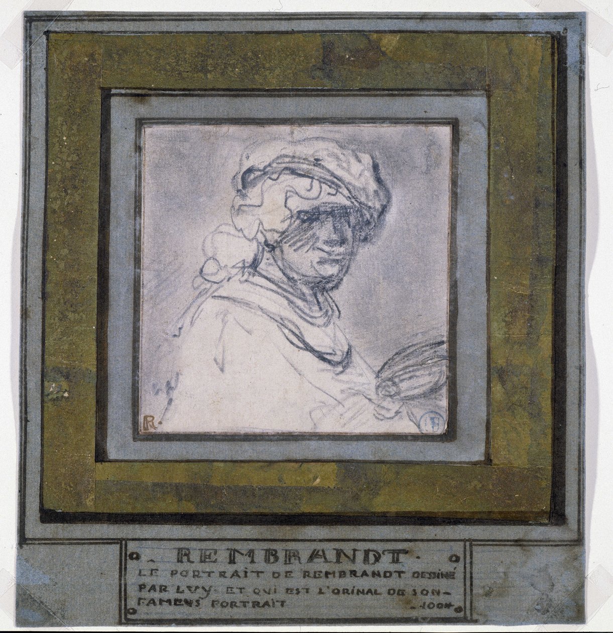 Autorretrato de Rembrandt van Rijn