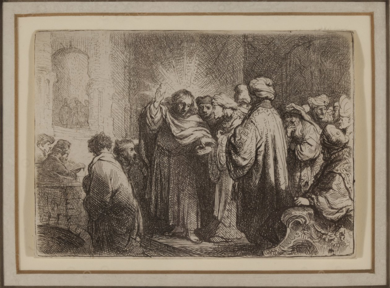 El Dinero del Tributo, c.1635 de Rembrandt van Rijn
