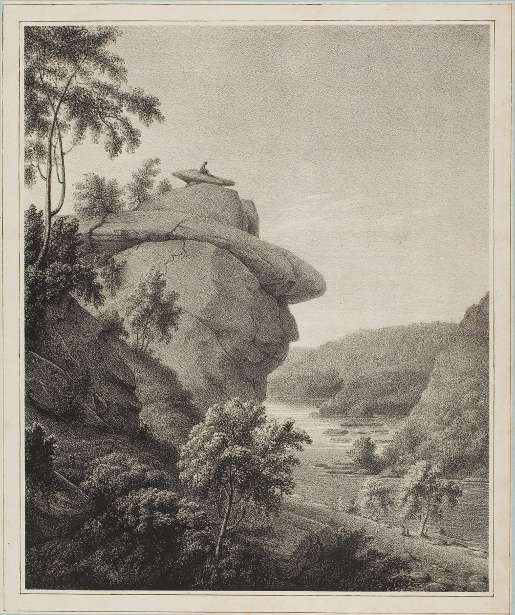 La Roca de Jefferson de Rembrandt Peale