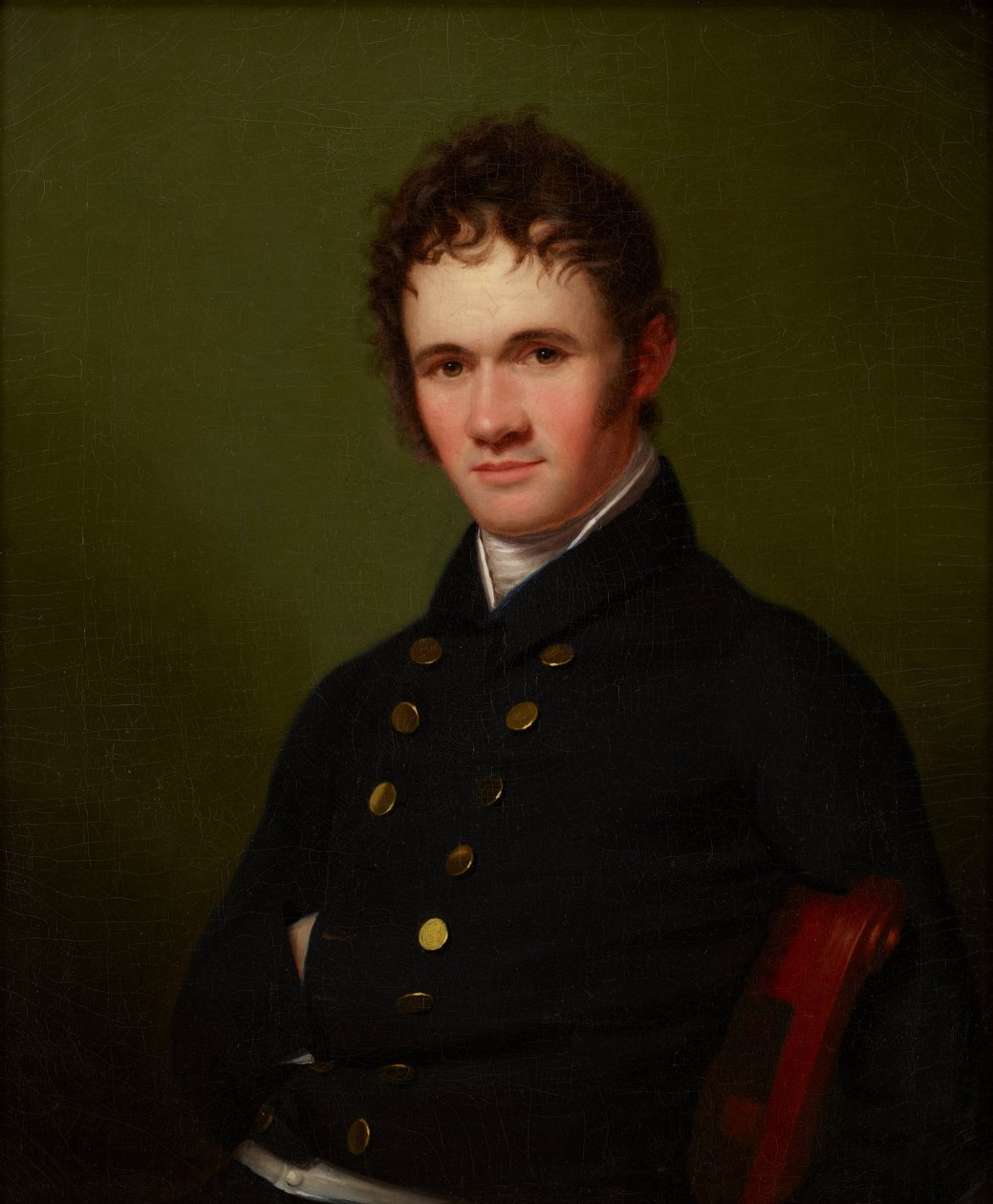 Retrato del comandante Lewis Warrington de Rembrandt Peale