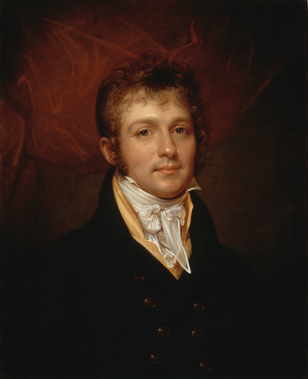 Retrato de Edward Shippen Burd de Filadelfia, ca. 1806-1808 de Rembrandt Peale
