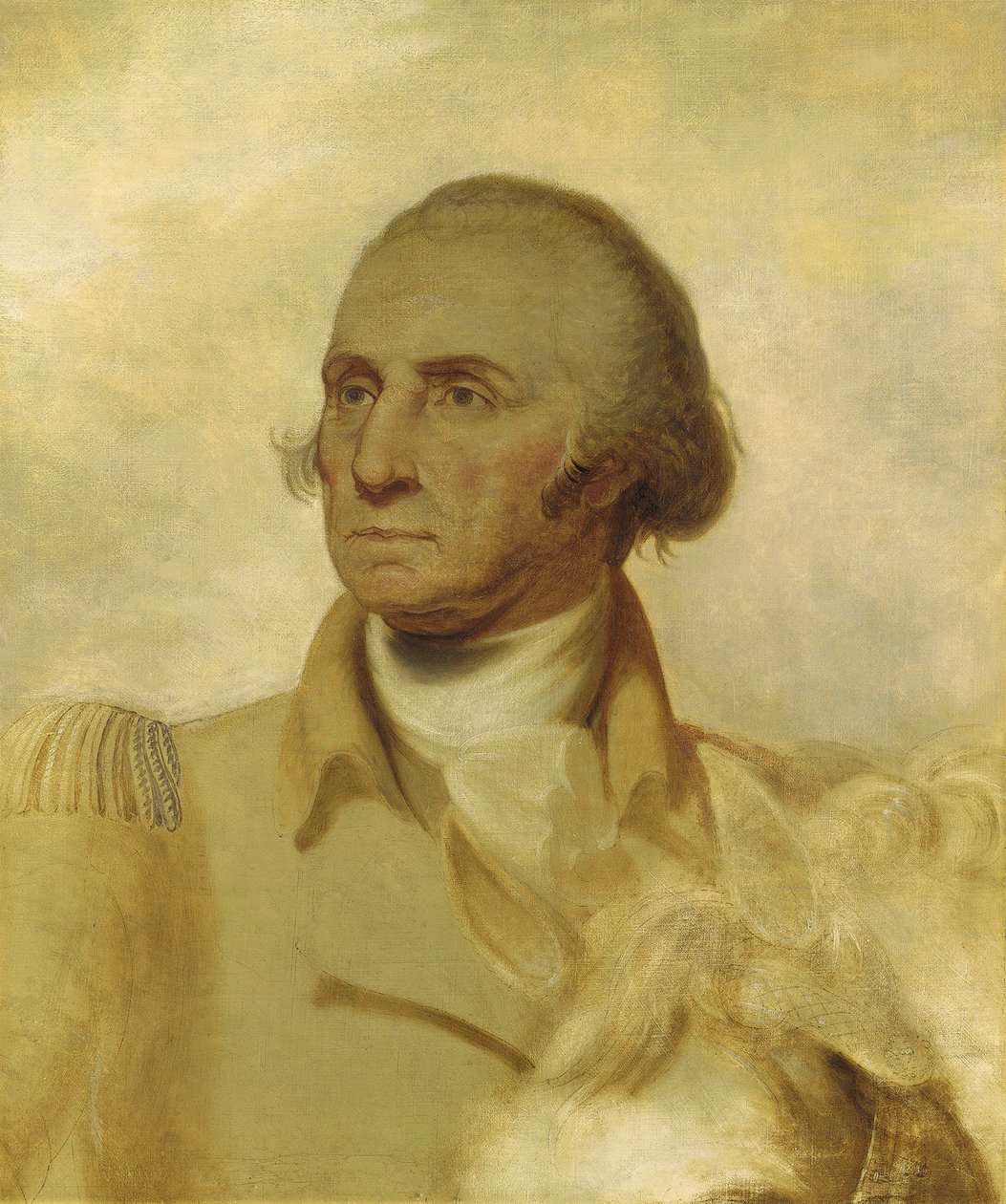 Boceto para un Retrato de George Washington de Rembrandt Peale