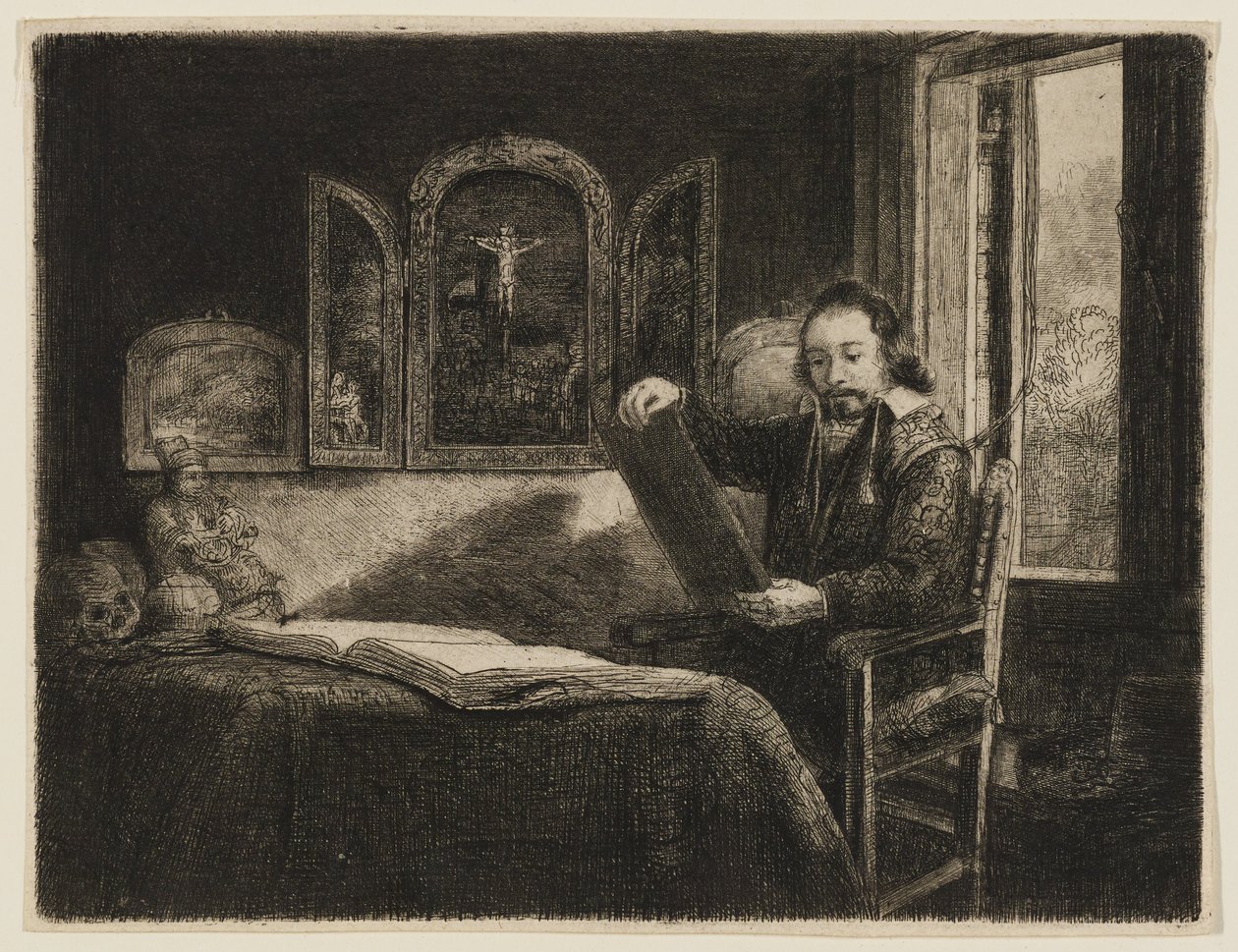 Abraham Francen, marchante de arte de Rembrandt van Rijn