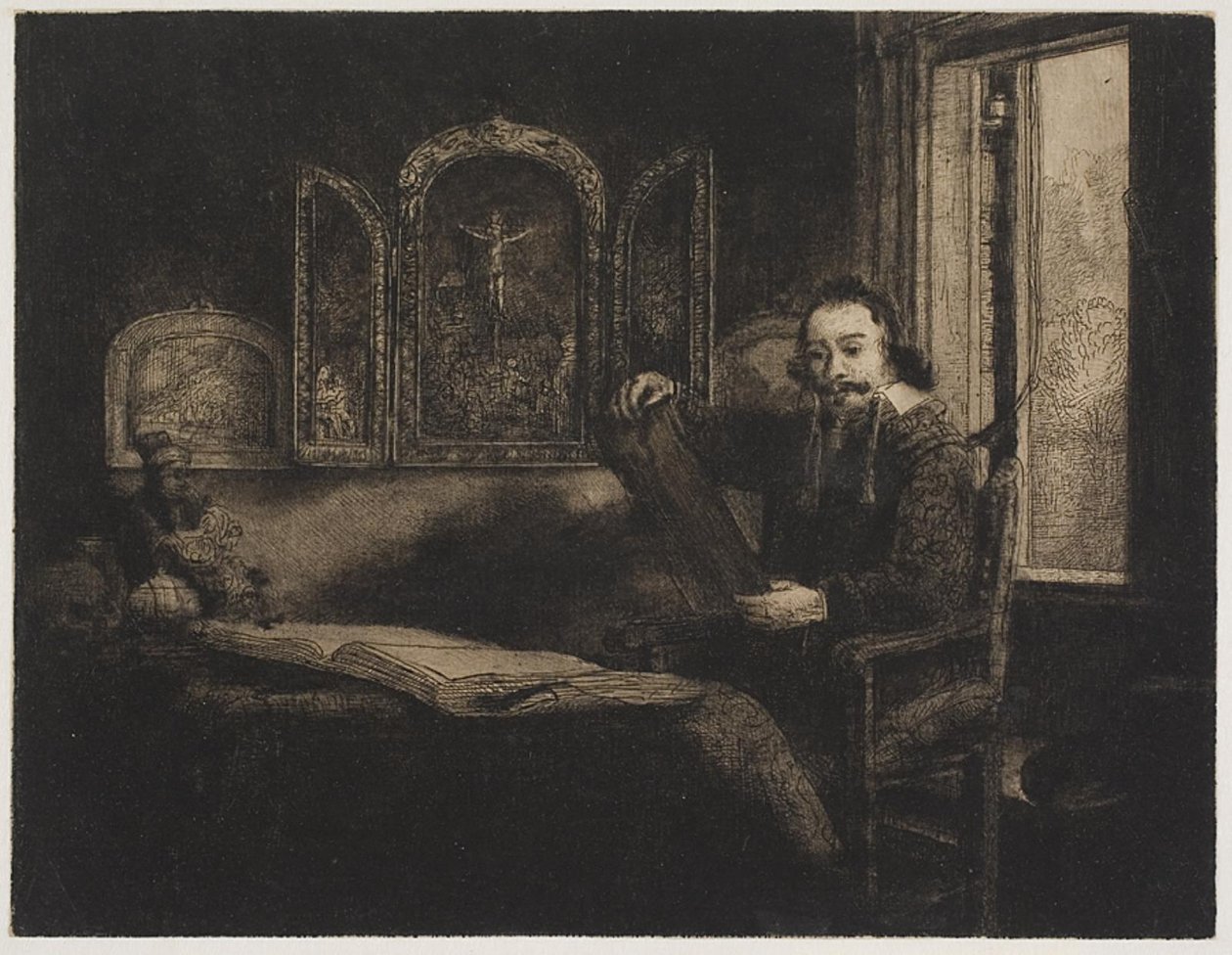 Abraham Francken, comerciante de arte de Rembrandt van Rijn