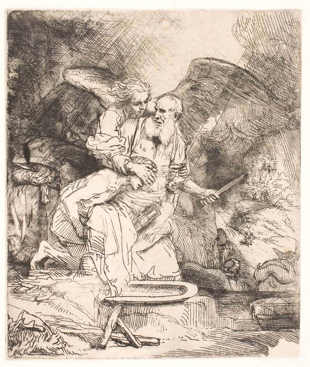 El Sacrificio de Abraham de Rembrandt van Rijn