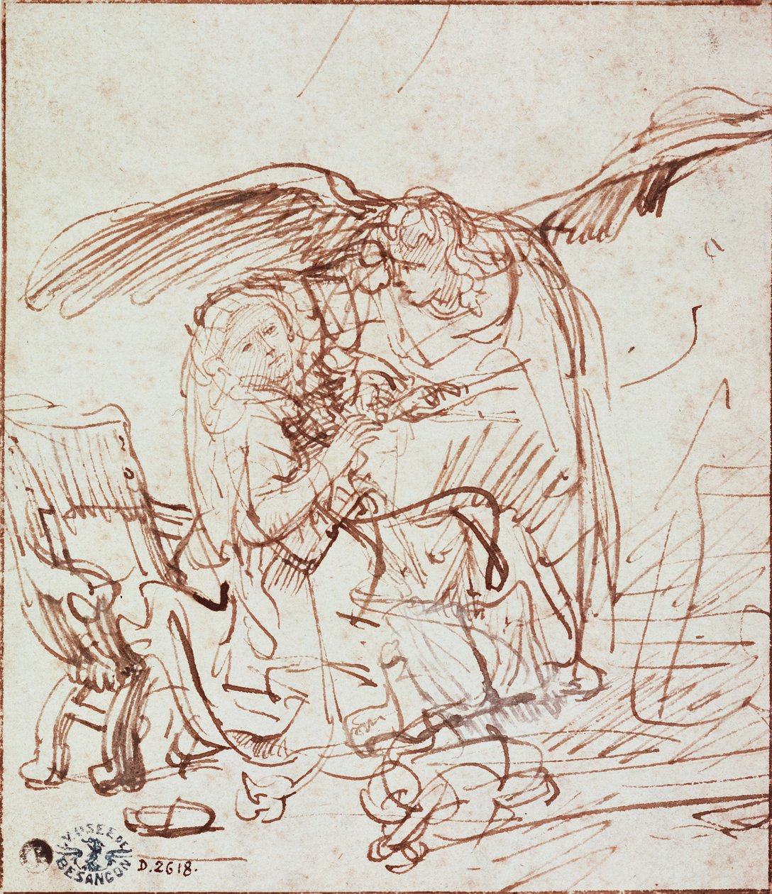 Anunciación de Rembrandt van Rijn