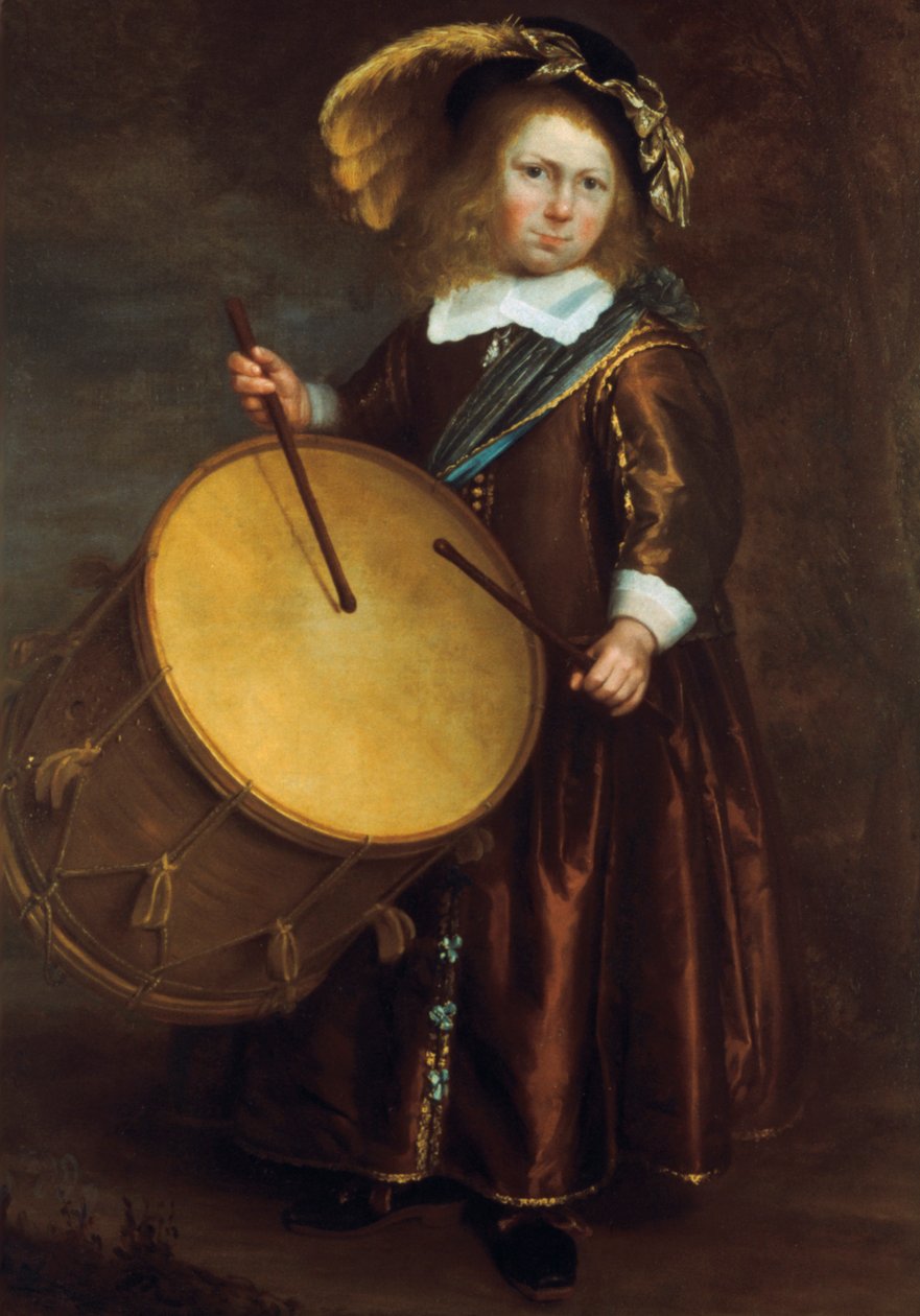 Niño con tambor de Rembrandt van Rijn