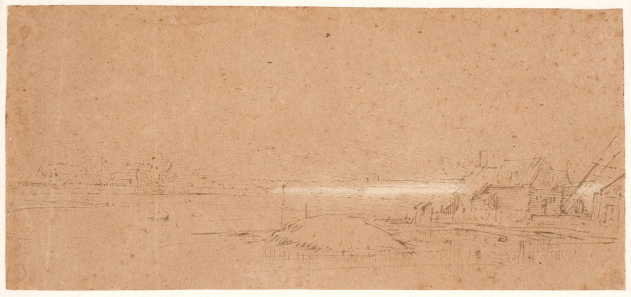 Junto al molino de grano 