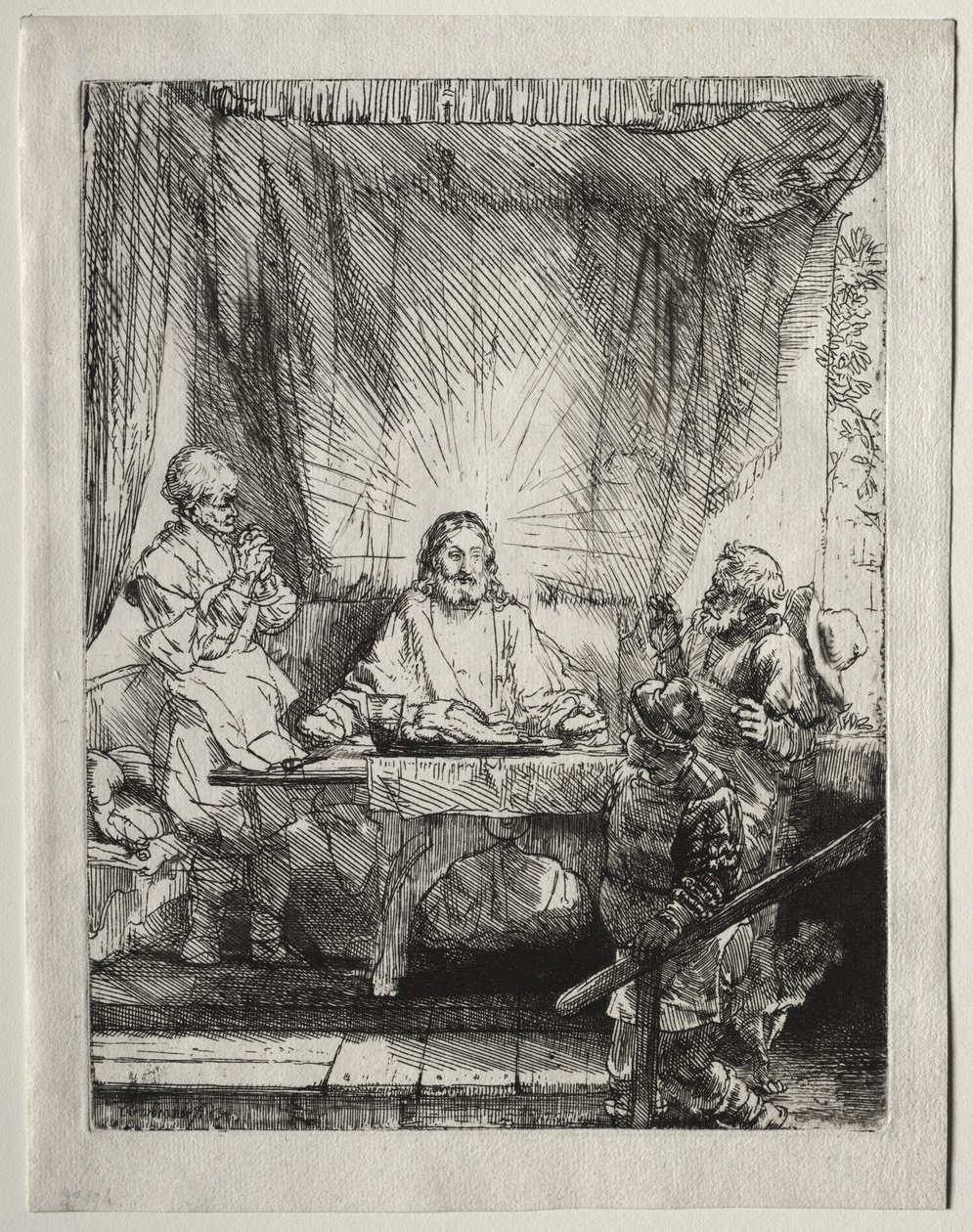 Cristo en Emaús: el cuadro de mayor tamaño de Rembrandt van Rijn