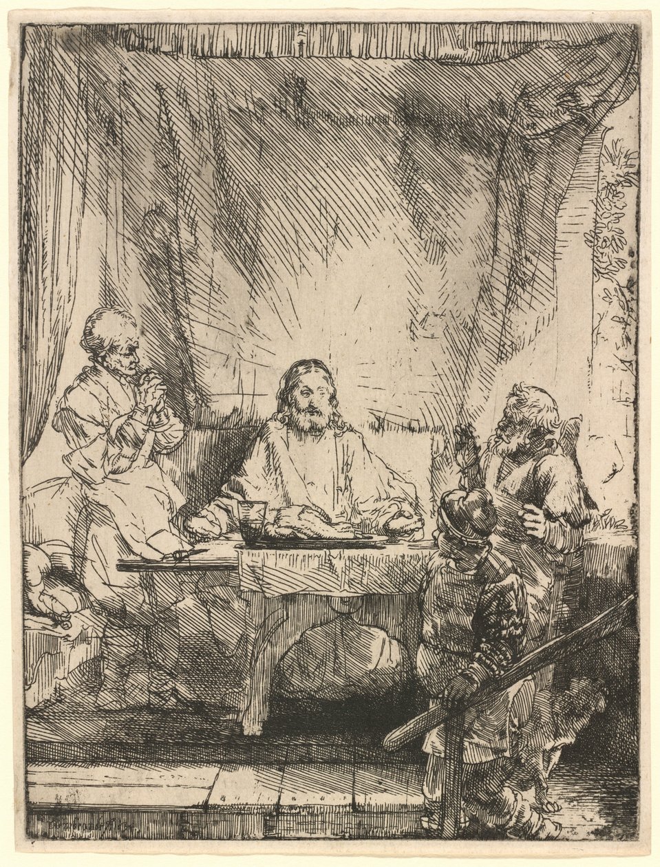 Cristo en Emaús: el cuadro de mayor tamaño de Rembrandt van Rijn