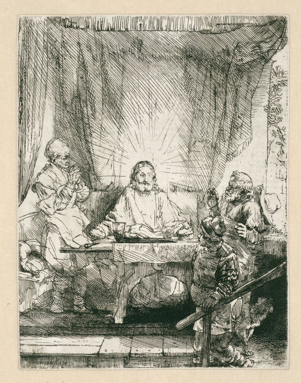 Cristo en Emaús: el plato más grande de Rembrandt van Rijn